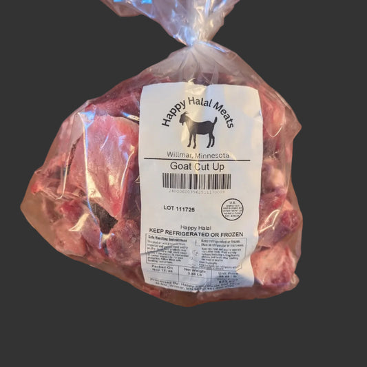 Fresh Boneless Cubed Goat Meat- FOR LOCAL PICK UP OR DELIVERY ONLY
