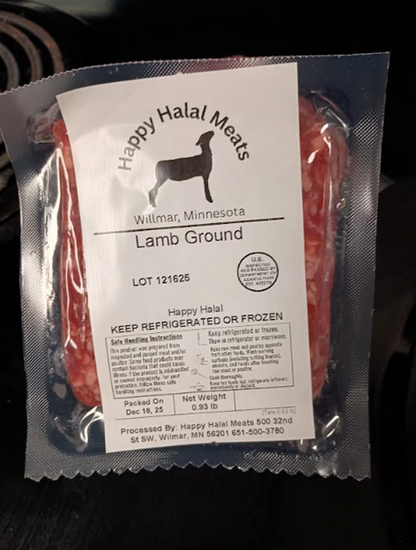 Ground lamb-1 lb. convenient pack