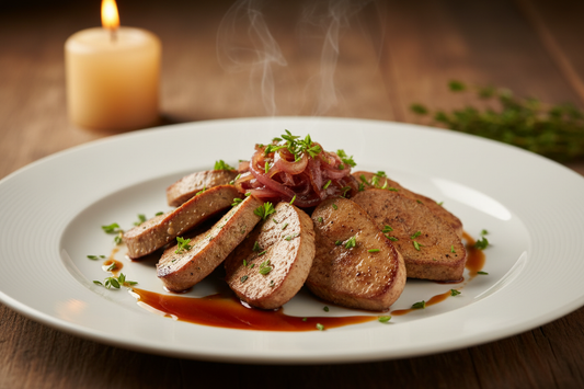 lamb liver dish
